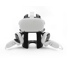 Oculus Quest 2 Stand Compatible VR Headset Stand for Oculus Quest/Rift S/HTC Vive/Valve Index VR Holder