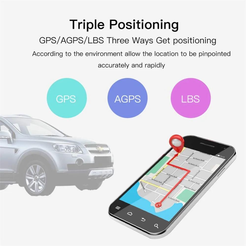 Gps GF-07 для домашних животных, умный мини gps трекер, оборудование для поиска, gps устройство слежения, анти-потеря, трассировщик для домашних собак, кошек