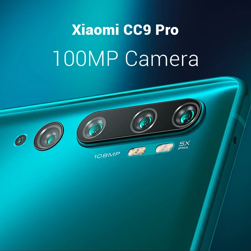 Xiaomi Mi CC9 Pro 6GB 128GB 108MP Penta камера Smartphone Snapdragon730G Восьмиядерный 5x оптический зум двойной изогнутый экран 5260mAh