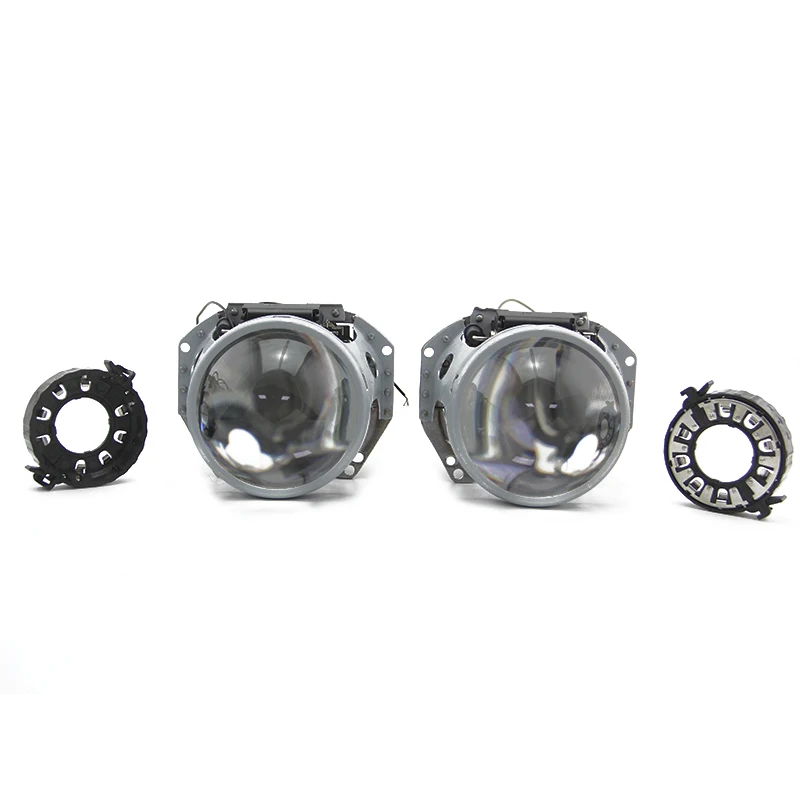 SHUOKE Bi Xenon HID объектив проектора фара 3 0 дюймов 35 Вт 85 в 3000LM 6000 К halo Bixenon с D2H лампами