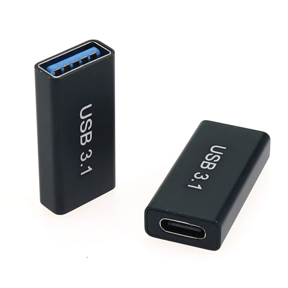 Type C Connector Connector Adapter Cable Adapter USB Plug Socket Connector PCB Adapter Converter 1PCS USB 3.0 Coupler Female to USB Type C Female Adapter Super Speed USB3.0 Type-C Extender Connection