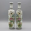 Ju Ren Tang Pastel Flowers And Birds Picture Vase Jingdezhen Porcelain Antique Ornaments 1