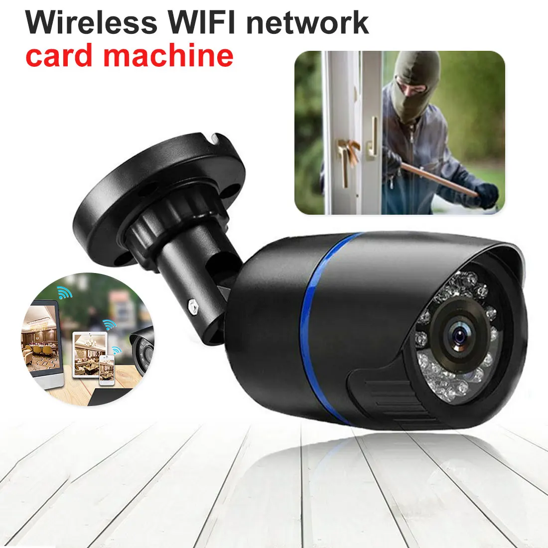 

1080P HD Bullet Camera IP Camera Wireless Security Camera WIFI Home Baby Camera Night Vision Surveillance Outdoor Waterproof