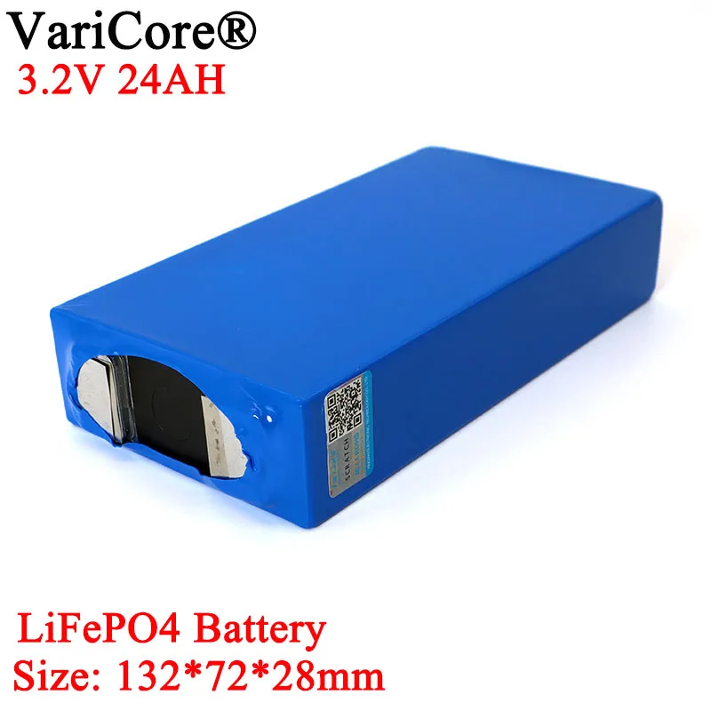 3 2 V 24Ah батарейный блок LiFePO4 фосфат большая емкость 24000 ма-ч для автомобилей и