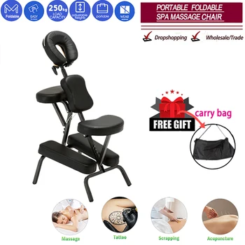 

Salon chair Folding Adjustable Tattoo Scraping Chair folding massage chair portable tattoo chair folding beauty bed salon