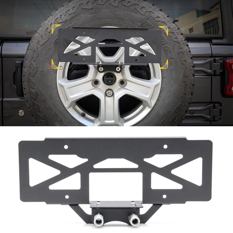 

Держатель номерного знака для Jeep Wrangler JL 2018 - 2021