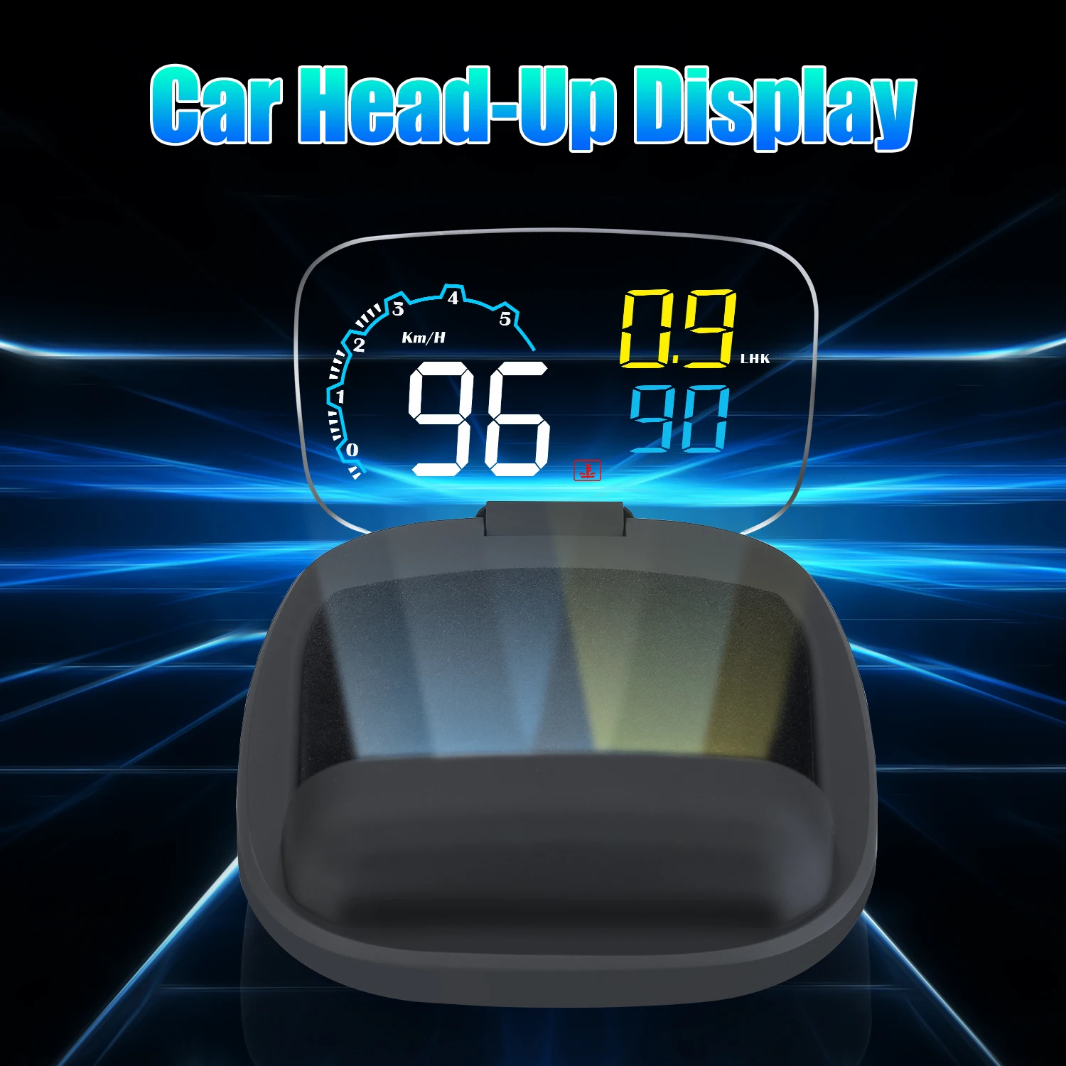 

HUD Head Up Display C600 Car Electronics Speedometer OBD 2 OBD2 HUD Car Display Car Speed Projector Digital On-board Computer