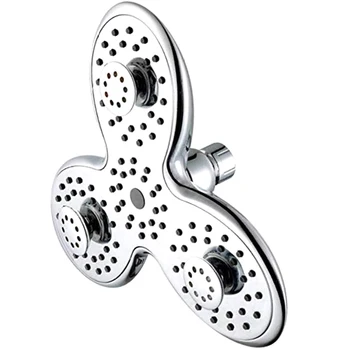 

Rain Shower Head, Ultra-Thin Design-Best Pressure Boosting, Awesome Shower Experience Even At Low Water Flow, Near Moon High Flo