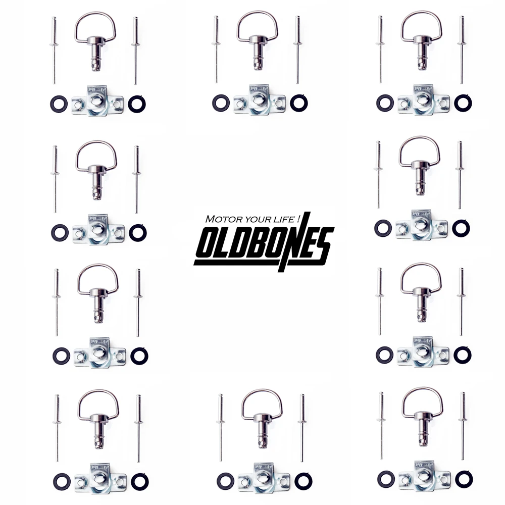 

Motorcycle accessories 17mm Race Quick Lock fairing Fasteners Bolts for BMW S1000RR for YAMAHA Tmx530 2018 2019