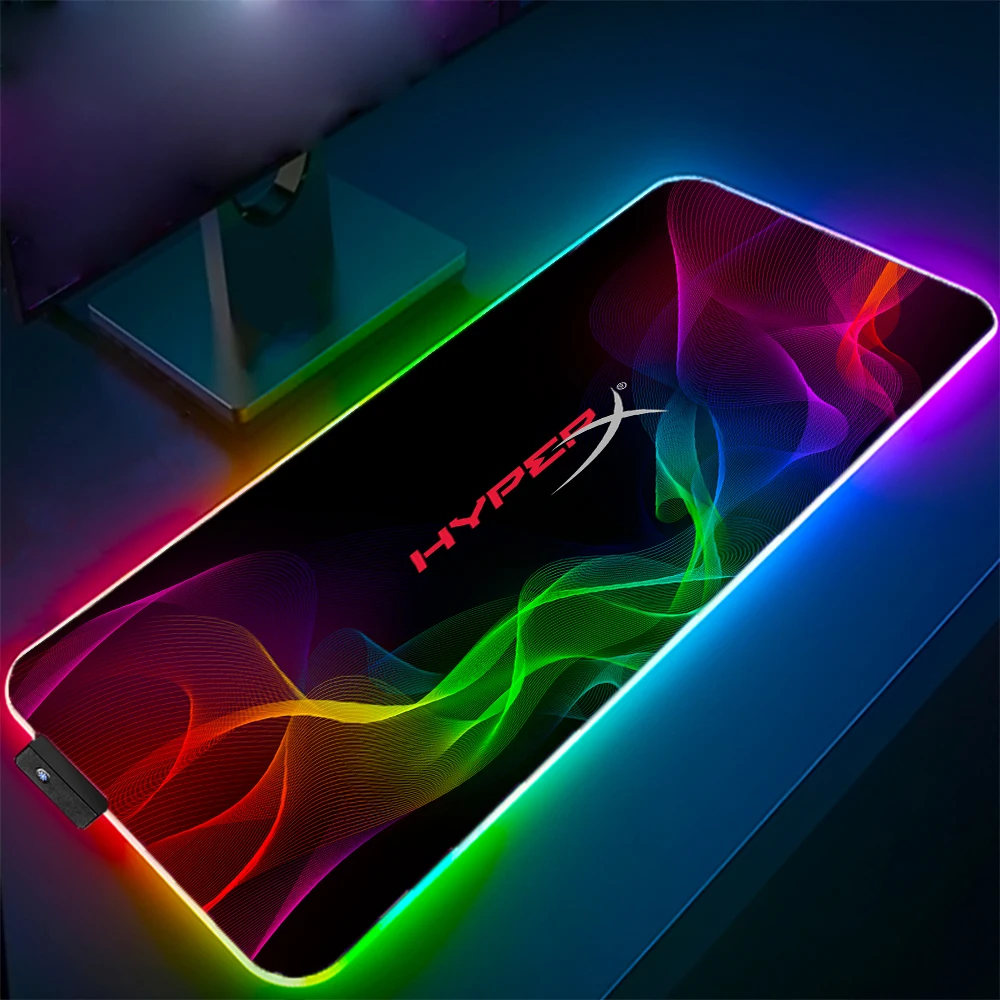 

HyperX We Re All Gamers Mousepad Rgb Gamer Gaming Accessories Led 900x400 Speed Keyboard Teclado PC Tapis De Souris LOL Mousepad