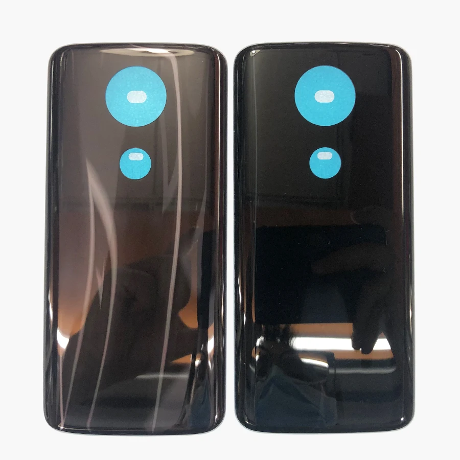 100% оригинальное заднее стекло для Motorola Moto E5 E Plus 5-го поколения Крышка батарейного