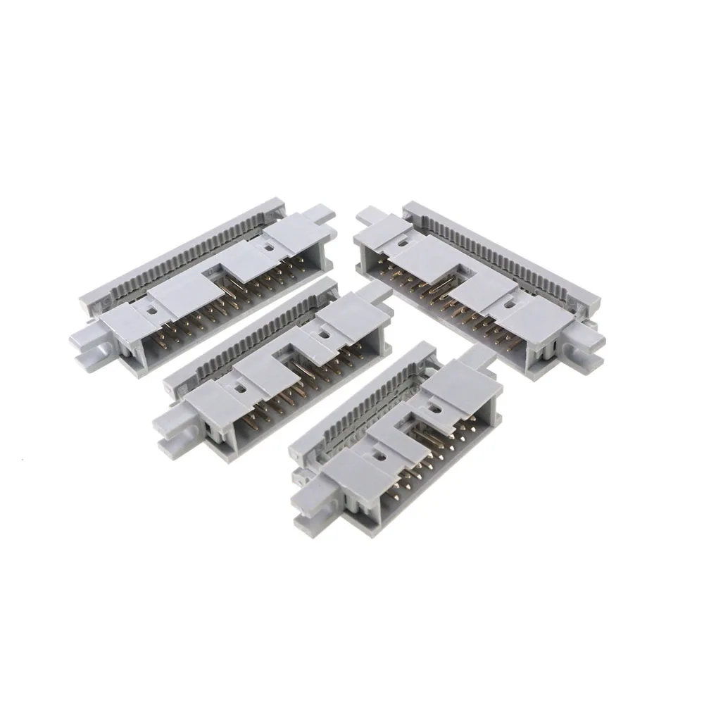 IDC Male Header Connector Breakout Board Adaptor 10,14,16,20,24,26,30,34,40 Pins 