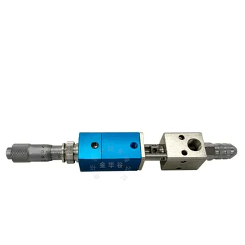 Best Micrometer Dispensing Valve Thimble Type Precision Dispensing Valve Yellow Glue Silicone Glue Gun Filling Valve