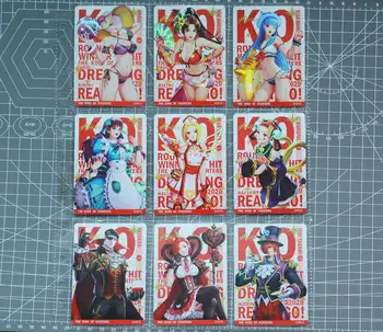 

9pcs/set KOF Mai Shiranui The King of Fighters 97 Cos Childhood Memories Hobby Collectibles Game Collection Anime Cards