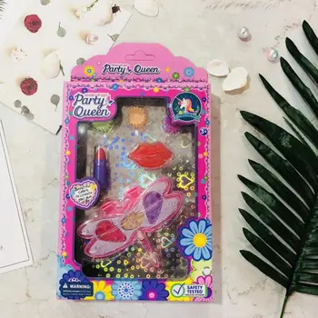 

Children Princess Girl Pretend Toy Makeup Set Safe Non-Toxic Cosmetics Kit Simulation Toys 72XC