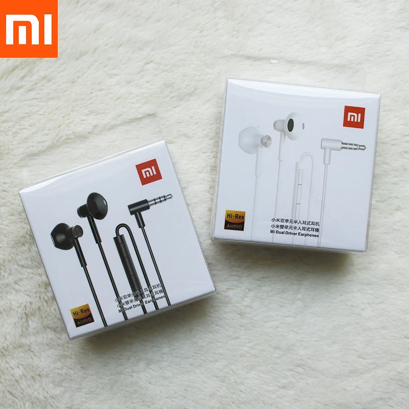 Наушники вкладыши Xiaomi 3 5 мм стереонаушники с полукруглыми ручками и микрофоном
