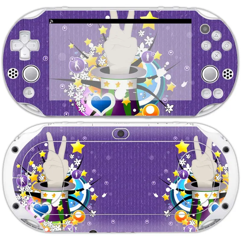 Cool Design For ps vita2000 console sticker for PS VITA 2000 Skin Sticker for psvita2000 console skin cover 