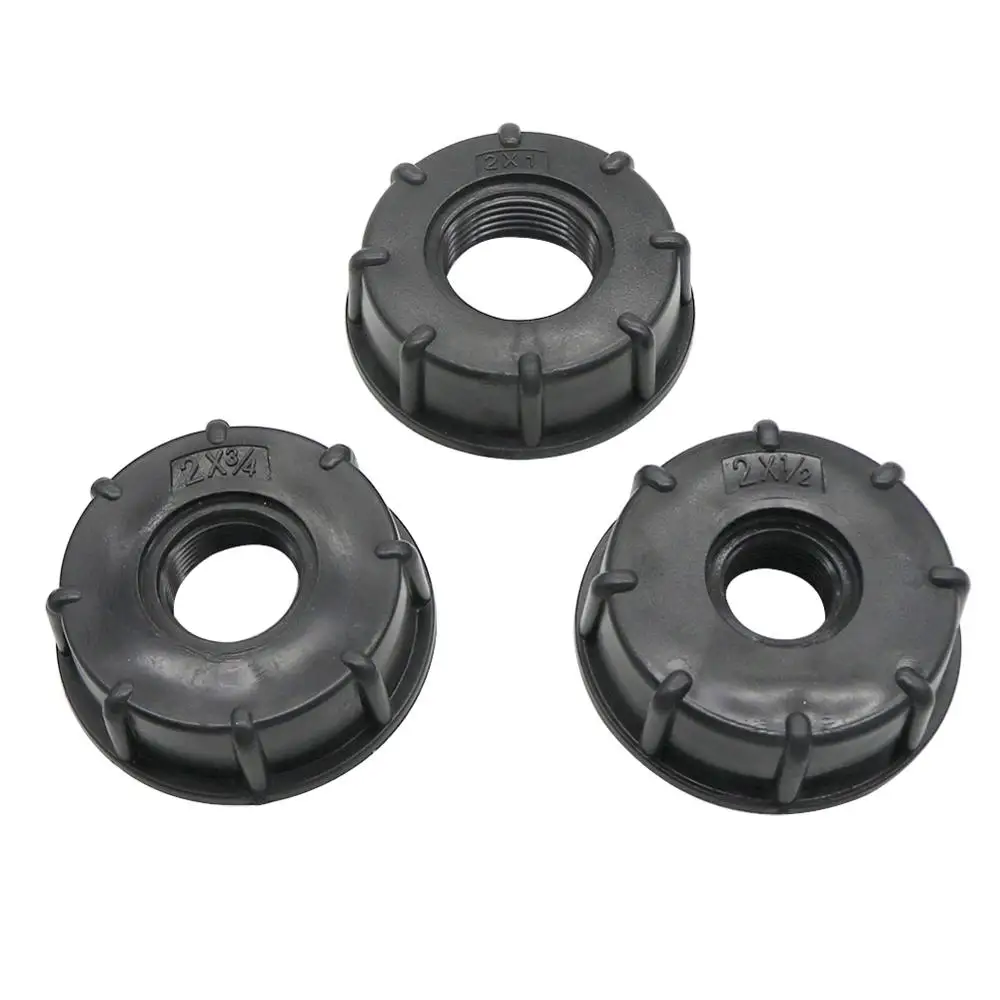 1/2 "3/4" 1 "Innengewinde IBC Tank Adapter Wasserhahn Anschlüsse Ventil Ersatz Armaturen Garten Bewässerung Verbindung werkzeuge-in Garten-Wasser-Anschlüsse aus Heim und Garten bei