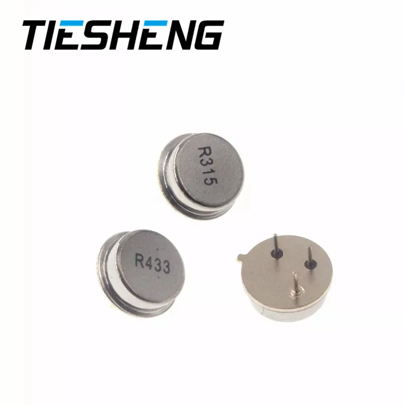 5pcs 315 433MHz Resonator Crystal Oscillator R315A R433A Quartz Through