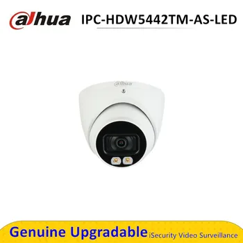 

Dahua 4MP Camera IP IPC-HDW5442TM-ASE-LED WDR IR Eyeball AI Network Camera metal casing 40m LED H.265 IP67 built-in mic