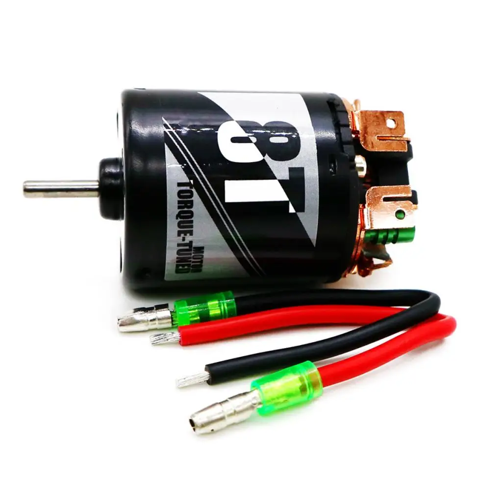 540 8T Brushed Motor Torque-tuned for 1:10 RC Car Motor Carbon Replaceable