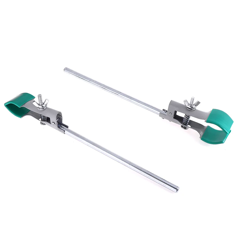 1PC NEW Metal Single Adjustment Extension Flask Clip Clamp For Chemistry Lab Stand