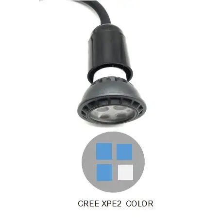 NEW CREE led grow lighting with E27 lamp holder gooseneck clamp light aquarium lamp for marine coral reef algae fish TANK