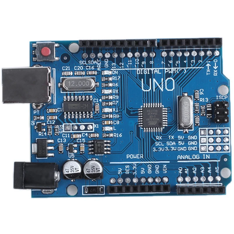 2 шт. ATmega328P ATMEGA16U2 макетная плата совместима с usb-кабелем для Uno R3 для Arduino и 1 комплект для Uno R3 USB плата+ USB Ca