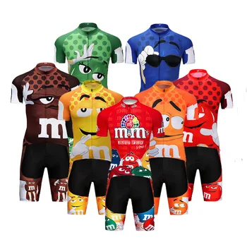 

2020 Funny Cycling Jersey MTB Mountain bike Clothing Men Short Set Ropa Ciclismo Bicycle Wear Clothes Maillot Culotte