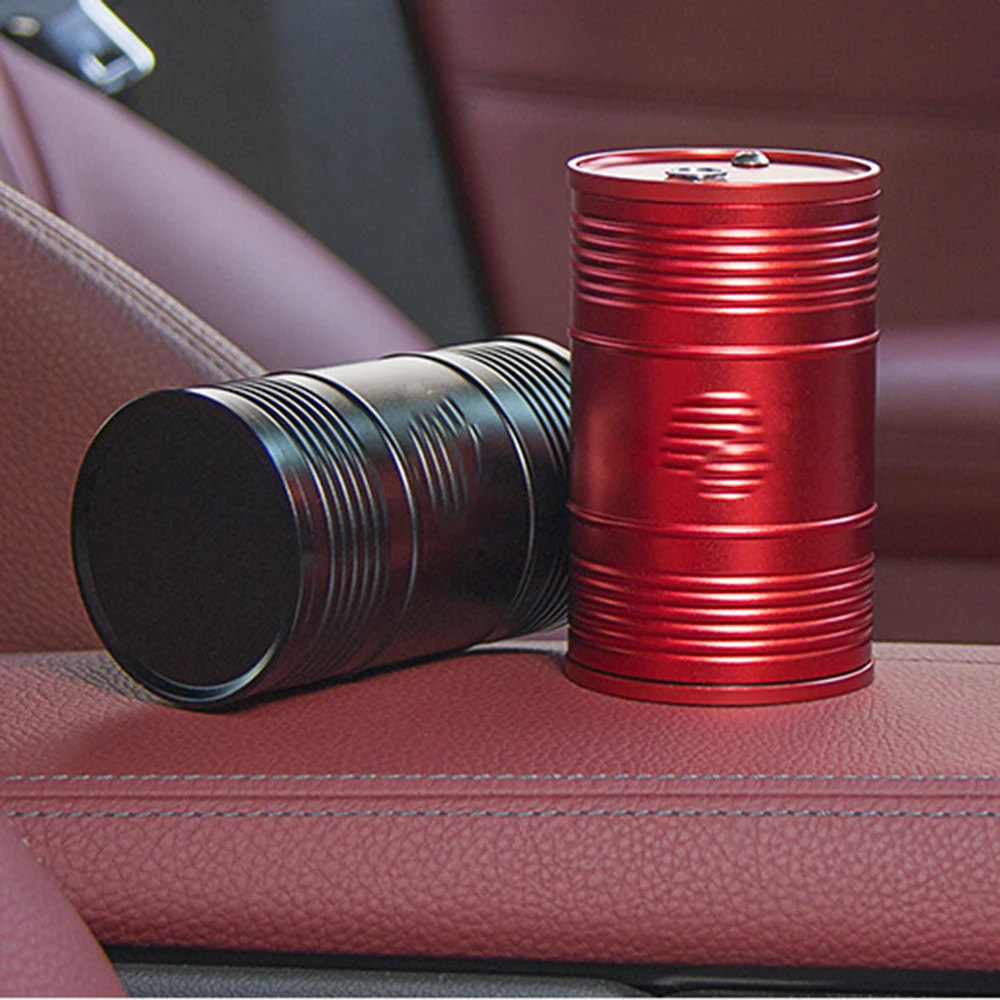 

Car Ashtray Portable Smokeless Vehicle Cigarette Holder Anti-slip Rubber Smoke Universal Cylinder Holder Car Styling Holder
