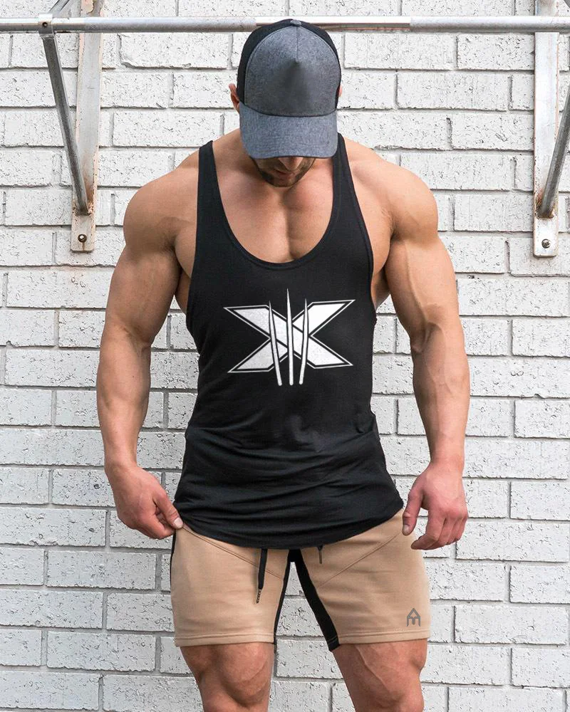 Muscle Dr. Brothers Европа и Америка Чистый хлопок здоровая красота жилет Мужская Спортивная повседневная футболка без рукавов Базовая рубашка