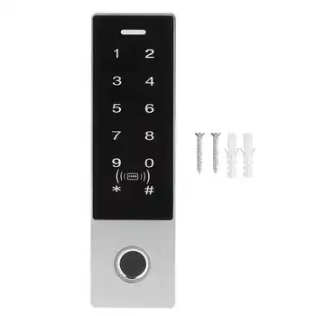 

125khz Access Control Machine Metal Fingerprint Password Card IP68 Waterproof Backlit Keyboard Smart Wiegand26/34