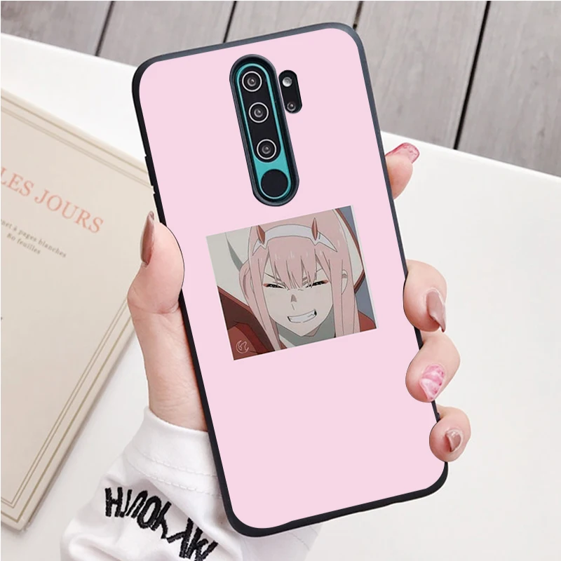 Anime black Silicone Phone Case For Redmi note 8 7 Pro S 8T for redmi 9 7A Cover xiaomi leather case hard Cases For Xiaomi