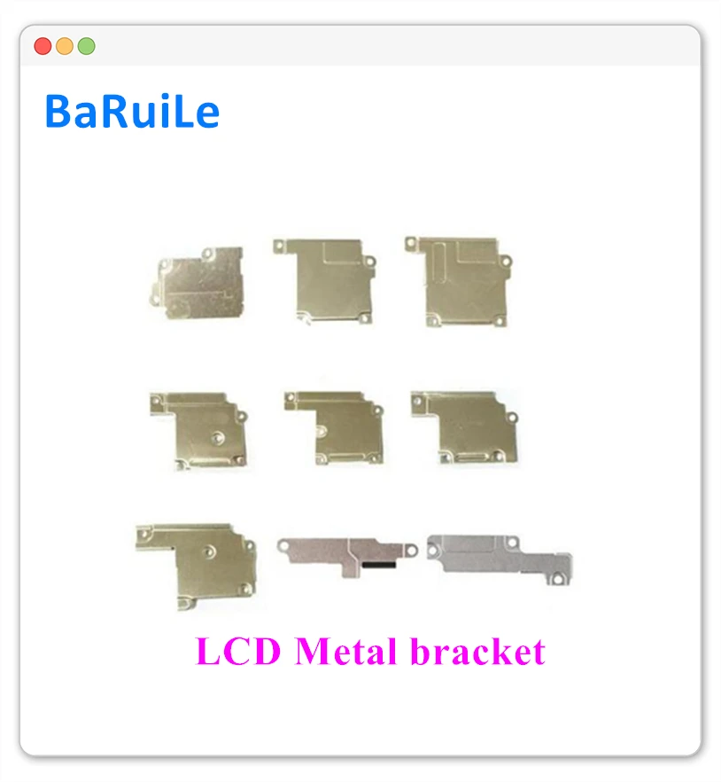 Baruile 10pcs Lcd Display Fpc Flex Cable Cover For Iphone 6 6s Plus 7