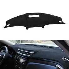 Para chrysler pt cruiser 2001 2002 2003 2004 2005 tampa do painel do carro anti-deslizamento traço tapete preto almofada lhd