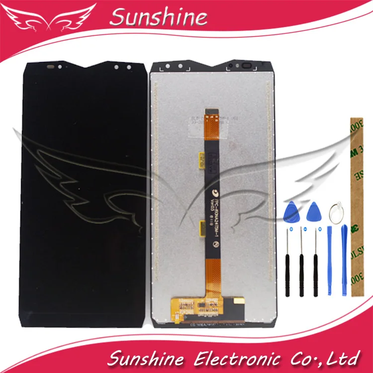 Ceny Wyświetlacz LCD dla ulefone moc 5 LCD Power5 ekran LCD z czujnikiem dotykowym kompletny montaż dla ulefone moc 5S LCD