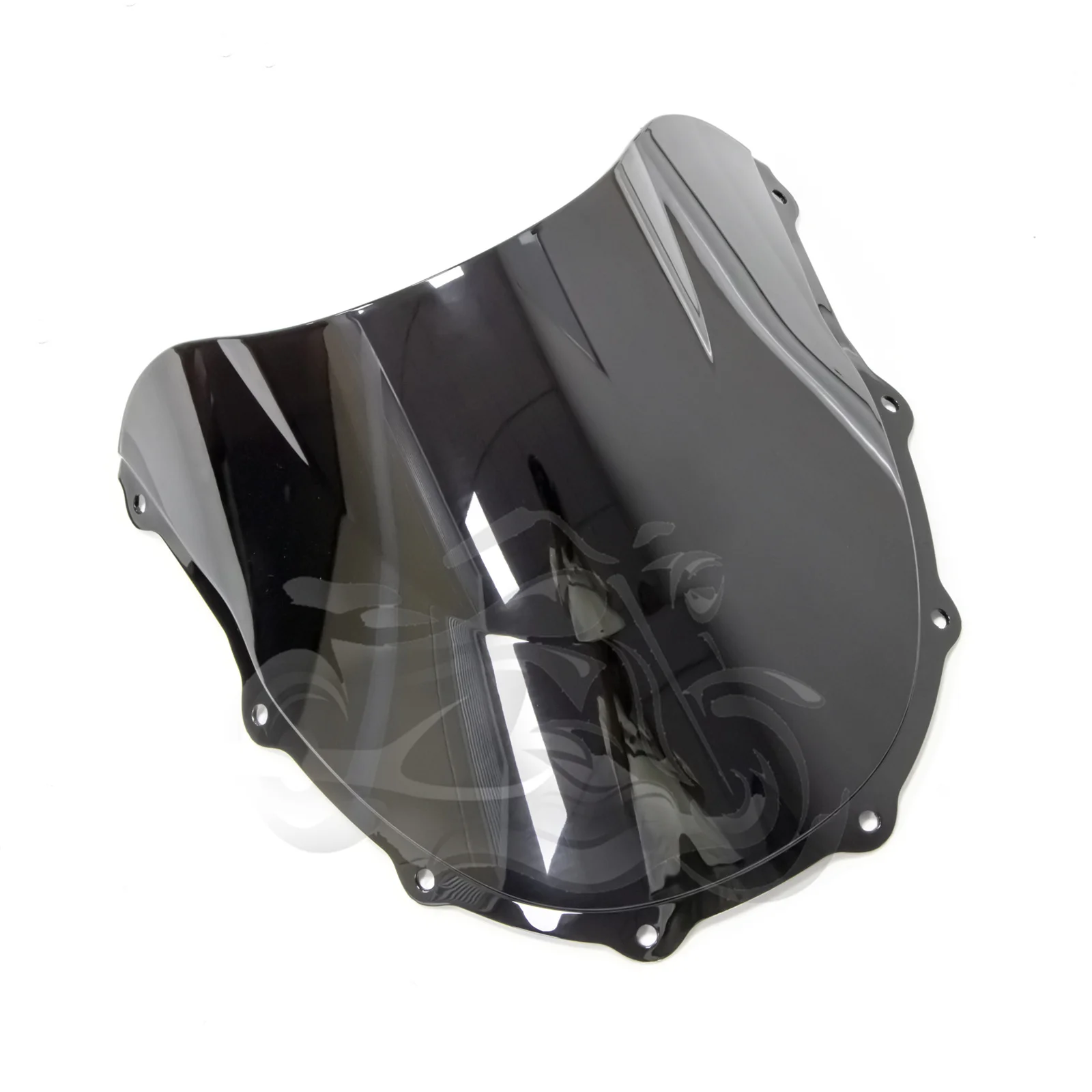 Лобовое стекло черного цвета подходит для Kawasaki Ninja ZX7R ZX750 1996 1997 1998 1999 2000 2001 ZX-7R ZX 7R
