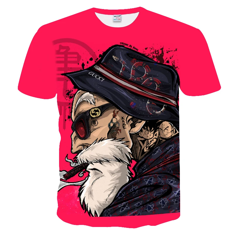 

2020 Summer men Dragon Ball Z T Shirt 3D Print Japan Anime Goku Vegeta T-shirts Dragonball Shirt Comfort Polyester mens Clothes