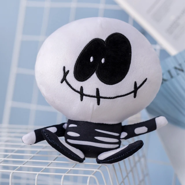 20/30cm Friday Night Funkin Plush Doll Spooky Month Skid and Pump Plush Toy Soft Stuffed Plushies Birthday Gift for Children