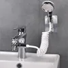 Kitchen Bathroom Sink Water Faucet External Shower Head Set Toilet Flush Extension Tap Small Nozzle Wash Hair Shower With Holder ► Photo 1/6