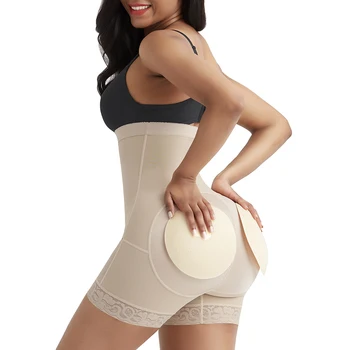 

High Waist Tummy Control Padded Panties Butt Lifter Fake Butt Hip Enhancer Waist Trainer Shapewear Slimming Underwear