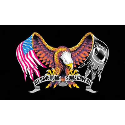 90x150 CM US army flag make American great pow mia eagle Flag for Decoration | Дом и сад