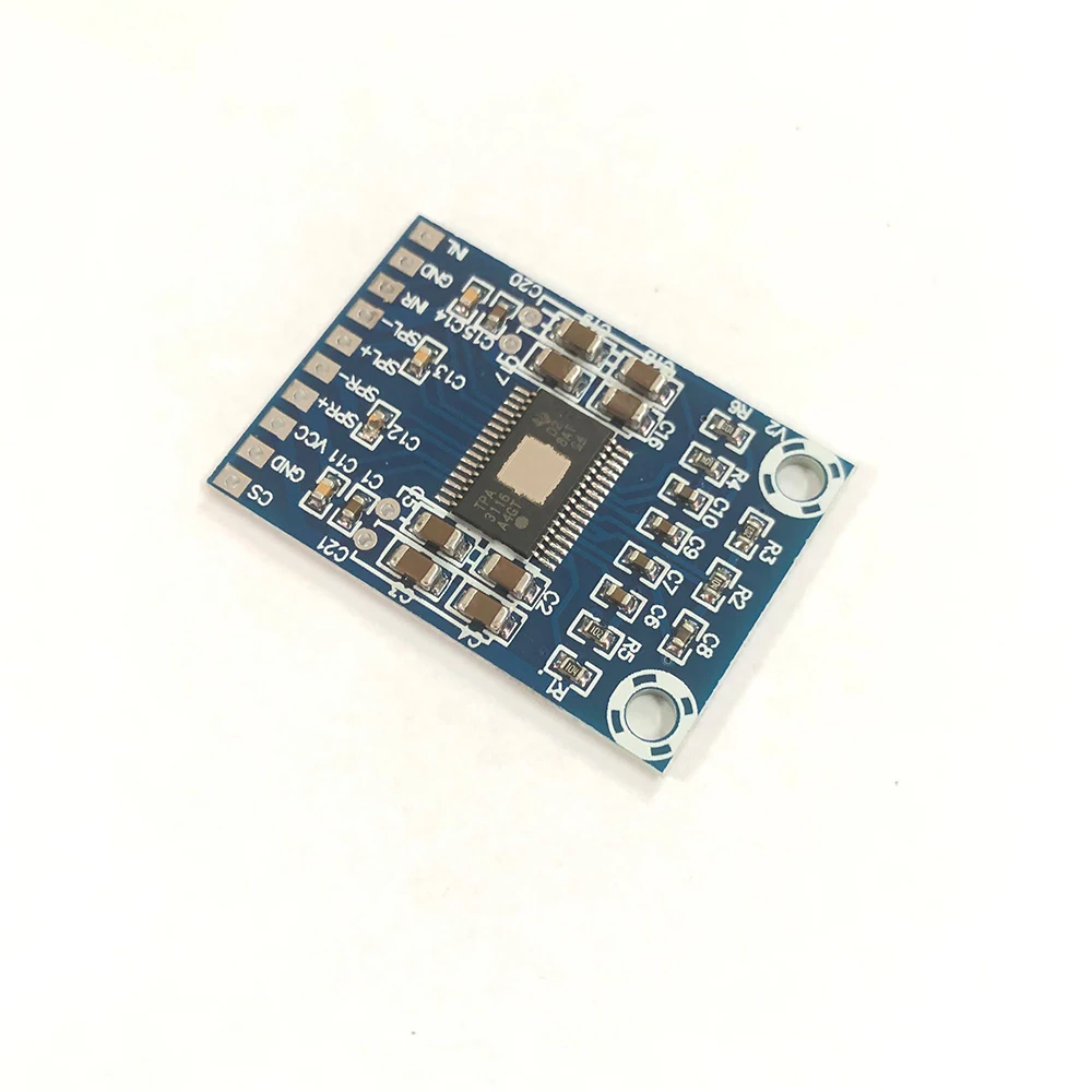 DC 12 V-24 V TPA3116D2 усилитель чипа борту модуль большой усиления Мощность 50w+ 50w Высокое качество звука 37x25 мм