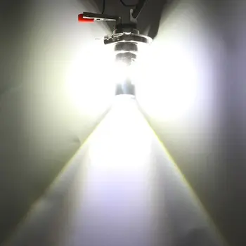 

A Pair 9005 Car Fog Lights 12 Beads LED Headlight White Highlight Bulbs G99F