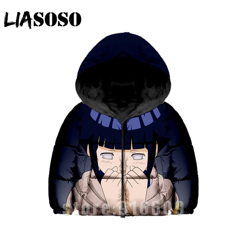 16 Детские толстовки Uzumaki Naruto с 3D принтом для мужчин и женщин; детские толстовки с капюшоном в стиле аниме; детский зимний пуховик; детские толстовки с капюшоном с героями мультфильмов в стиле Харадзюку - Цвет: 16