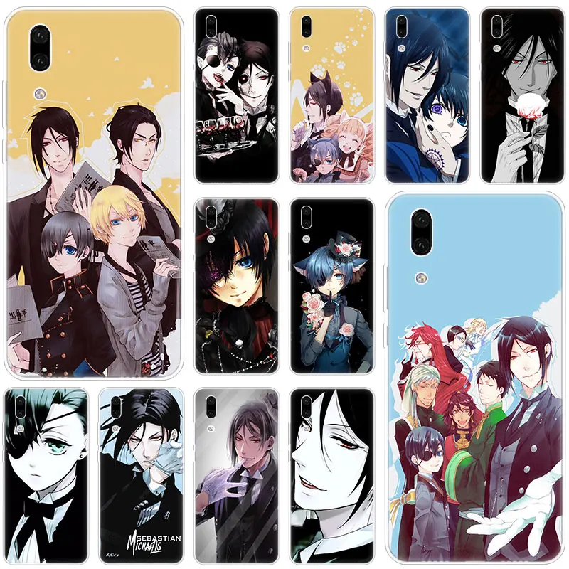 Hot Black Butler Anime Soft Silicone Case for Huawei P30 P20 Pro P10 P9 P8 Lite 2017 P Smart Z Plus 2019 NOVA 3 3i 5i 5Pro Cover | Мобильные