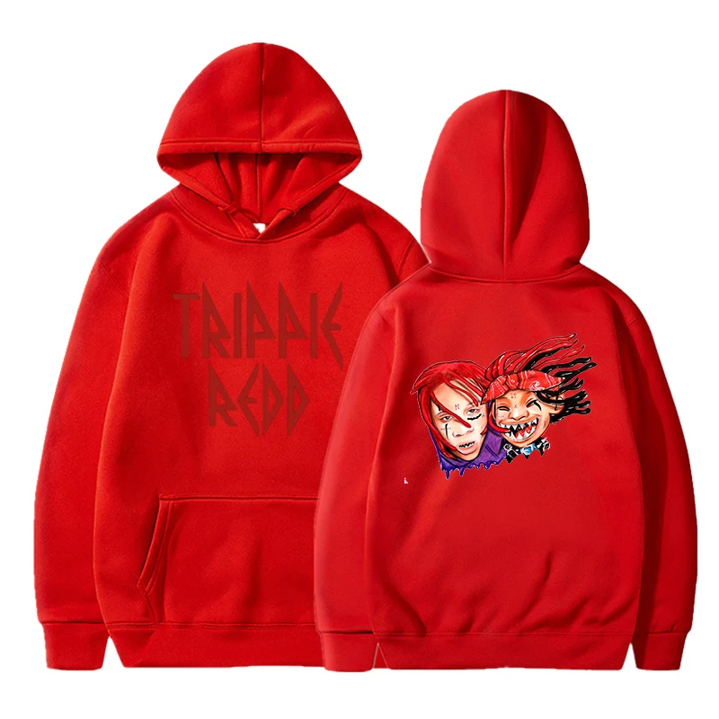 

Trippie Redd Fashion Men Cool Men's Hip Hop Hoodies Casual Sweatshirts Streetwear Boys Loose Pullover Harajuku Hoodie Male
