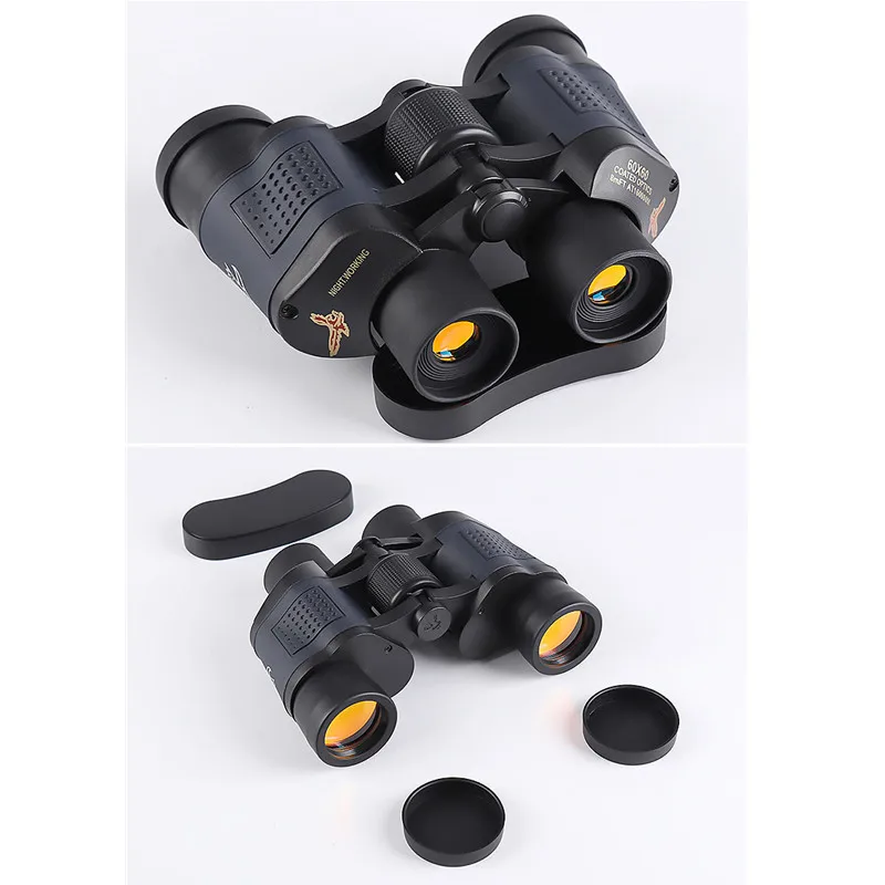 

60X60 Binoculars Hd High Clarity Telescope 10000M High Power For Outdoor Hunting Optical Lll Night Vision binocular Fixed Zoom