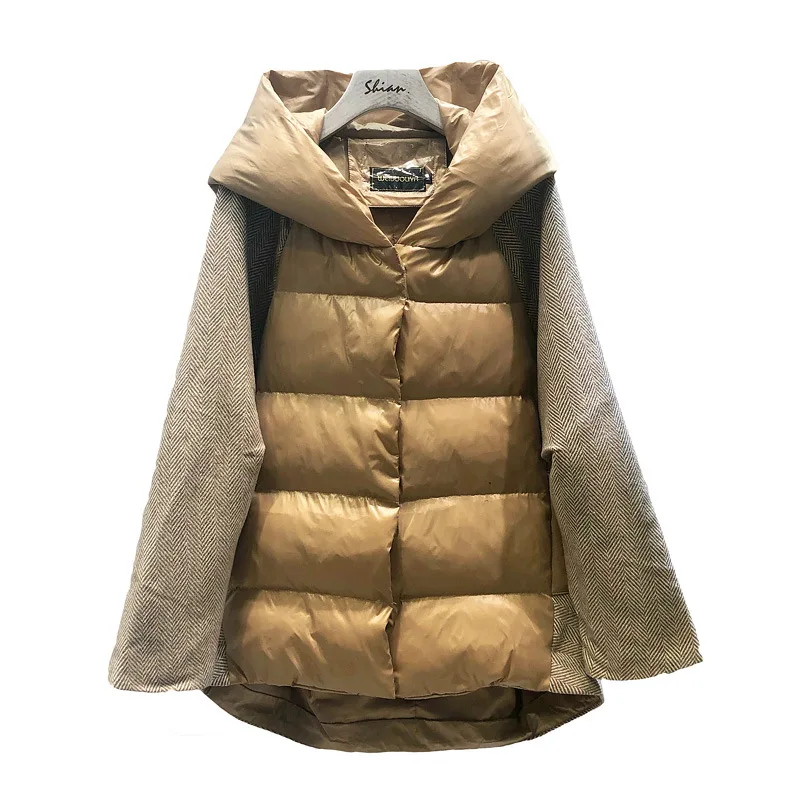 YNZZU Korean Style 2020 Winter Vintage Women's