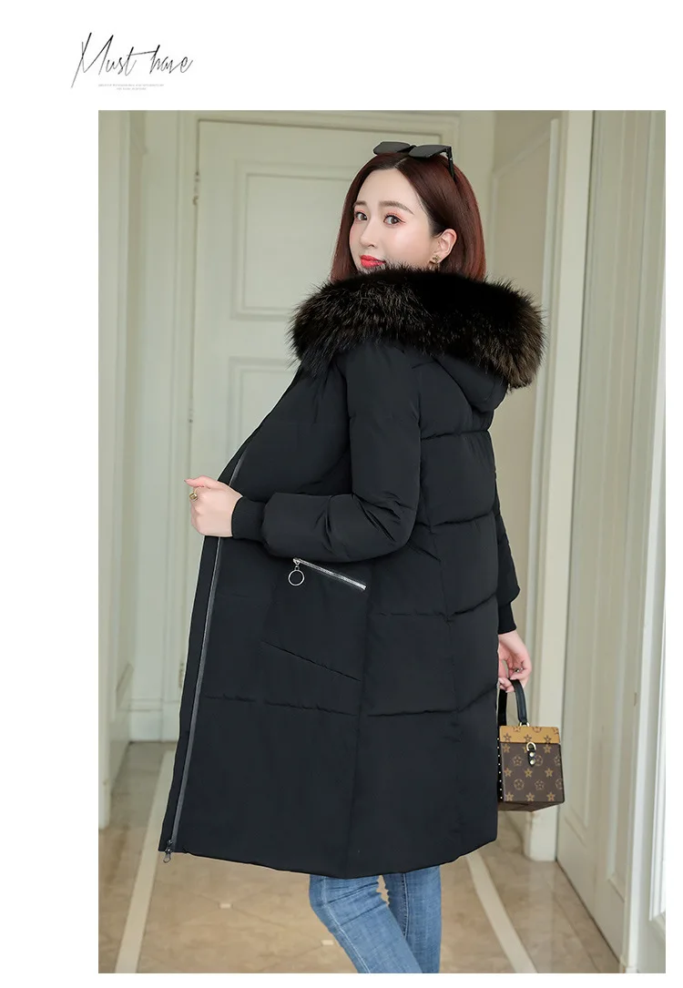 Abrigos Mujer Invierno зимняя куртка женская меховая хлопковая стеганая куртка Женская парка Женская куртка зимнее пальто для женщин